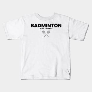 badminton Kids T-Shirt